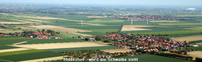 Hiddestorf - wie es die Schwalbe sieht